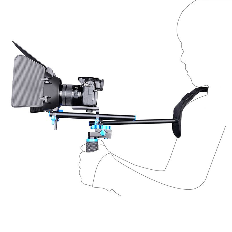 MagicLine DSLR Shoulder Mount Rig with Matte Box03