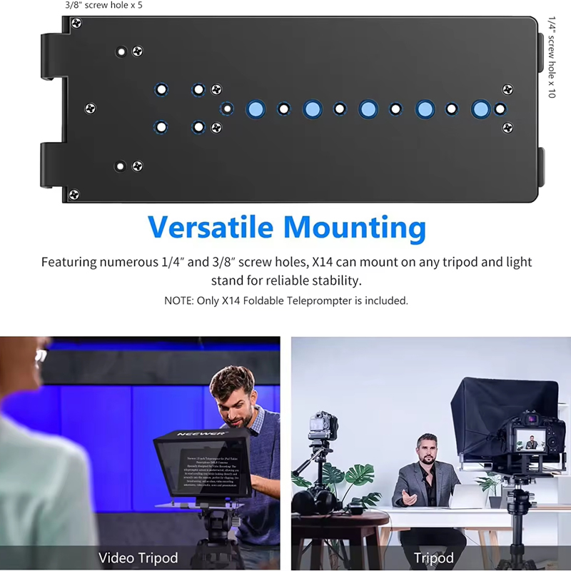 MagicLine-14-Foldable-Aluminum-Alloy-Teleprompter-Beam-Splitter-70-30-Glass5