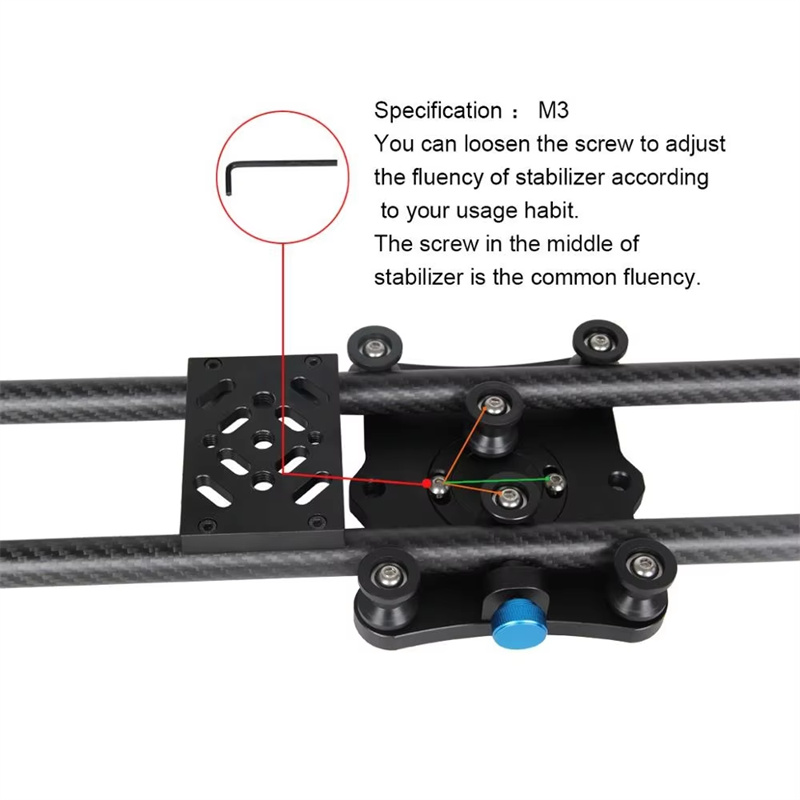 MagicLine 80cm 100cm 120cm Carbon Fiber Camera Tra08