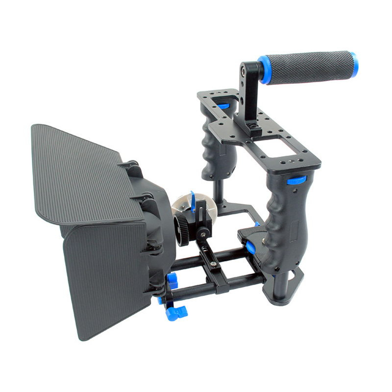 MagicLine Camera Cage With Follow Focus & Matte Bo02