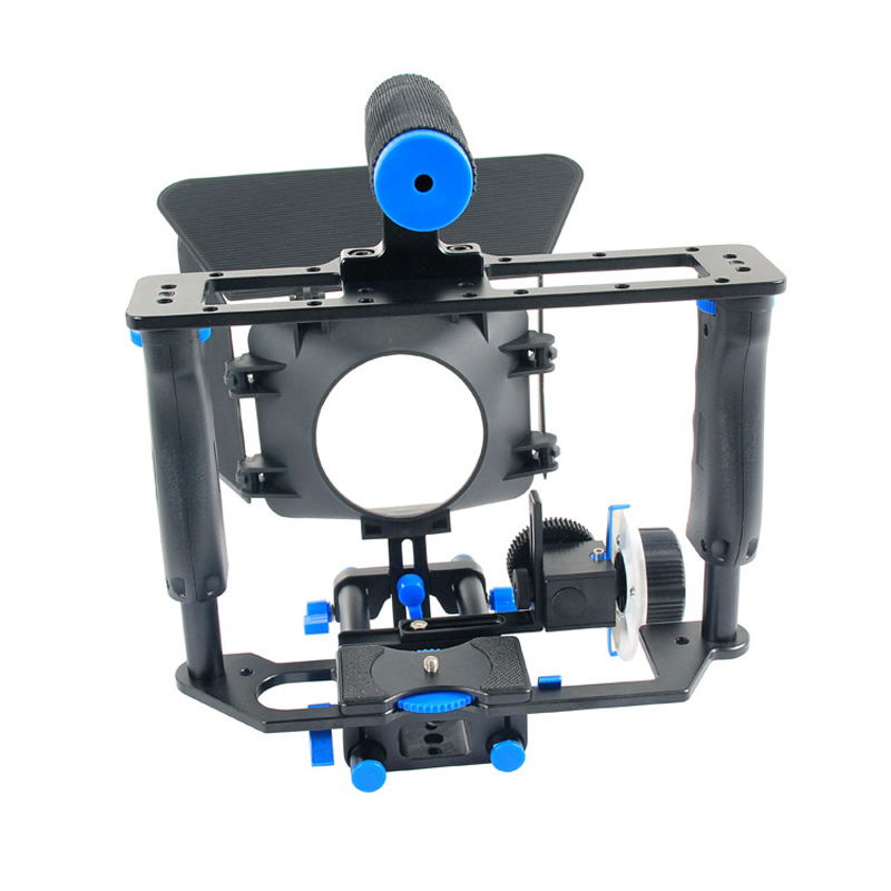 MagicLine Camera Cage With Follow Focus & Matte Bo03