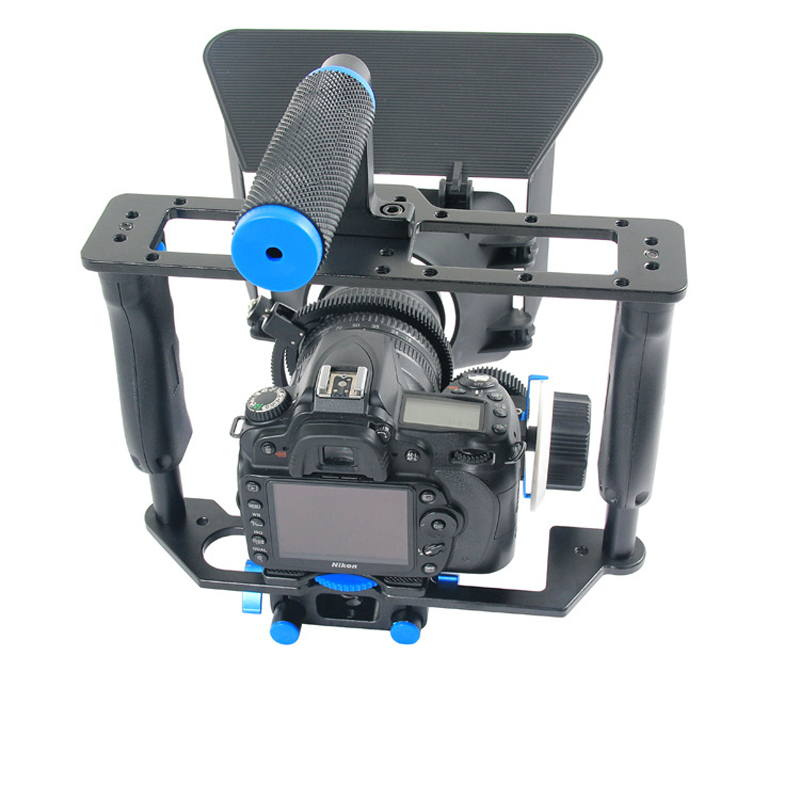 MagicLine Camera Cage With Follow Focus & Matte Bo05