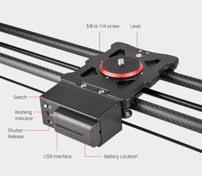 MagicLine Motorized Camera Slider Wireless Control02