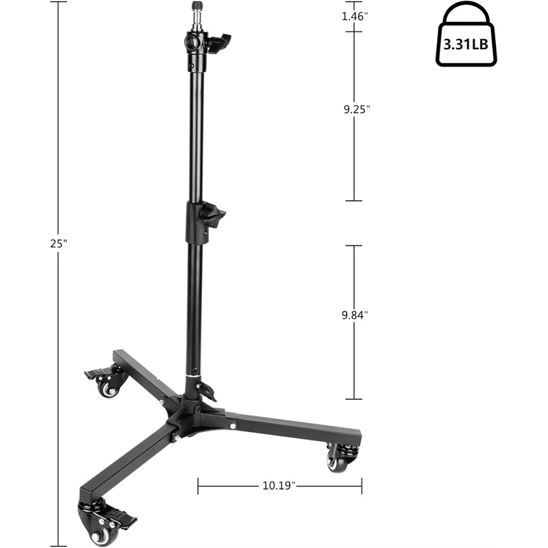 MagicLine Photography Wheeled Floor Light Stand (203