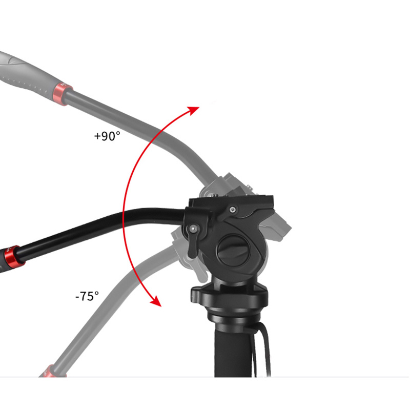 MagicLine Professional Video Monopod (Carbon fiber) detail (2)