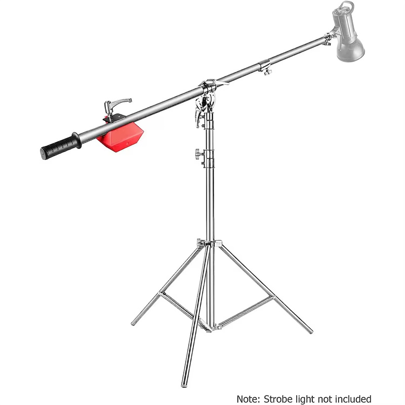 MagicLine Stainless Steel Boom Light Stand With Ho04