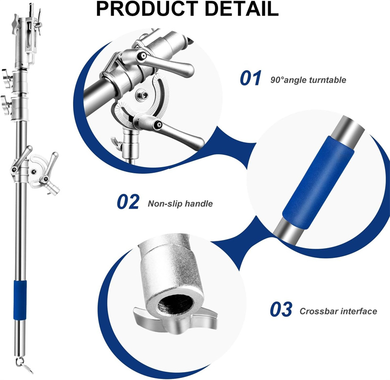 MagicLine Stainless Steel Extension Boom Arm Bar04