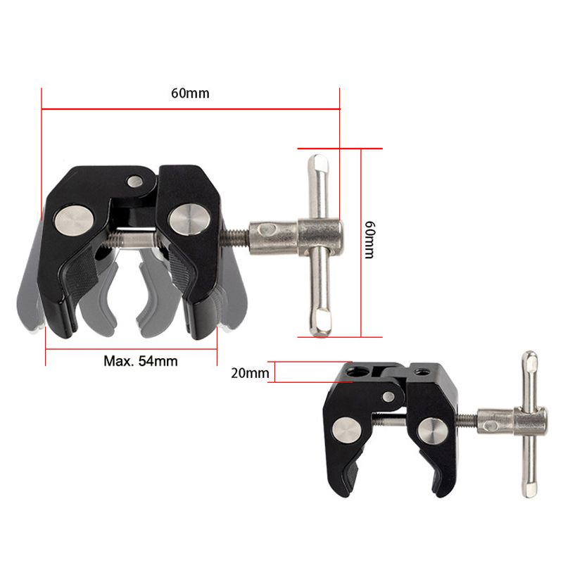 MagicLine-Super-Clamp-Crab-Plier-Clip-Holder-for-Camera-LCD2