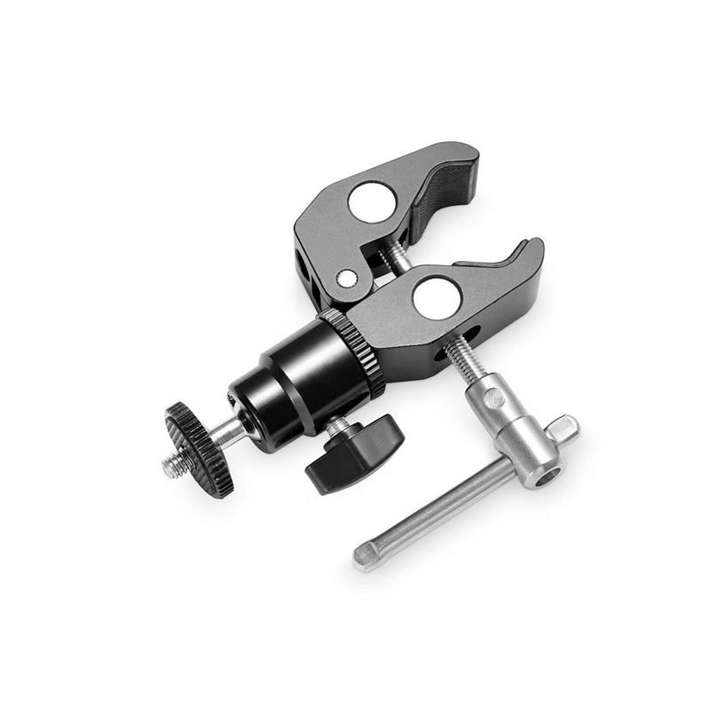 MagicLine Super Clamp Mount with 1 4  Screw Ball H03