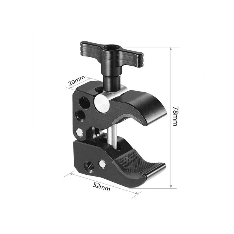 MagicLine Super Clamp with Two 1 4 Threaded Holes02