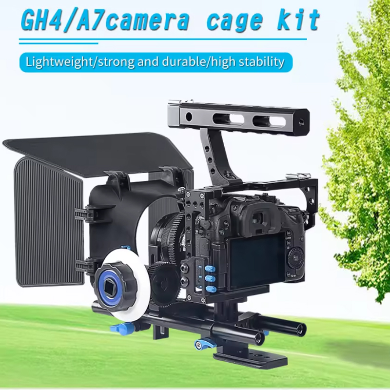 MagicLine-Video-Camera-Handheld-Cage-Kit-Movie-Filming-Equipment5